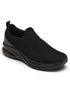 PORIUM Black Men's Walking Shoes
